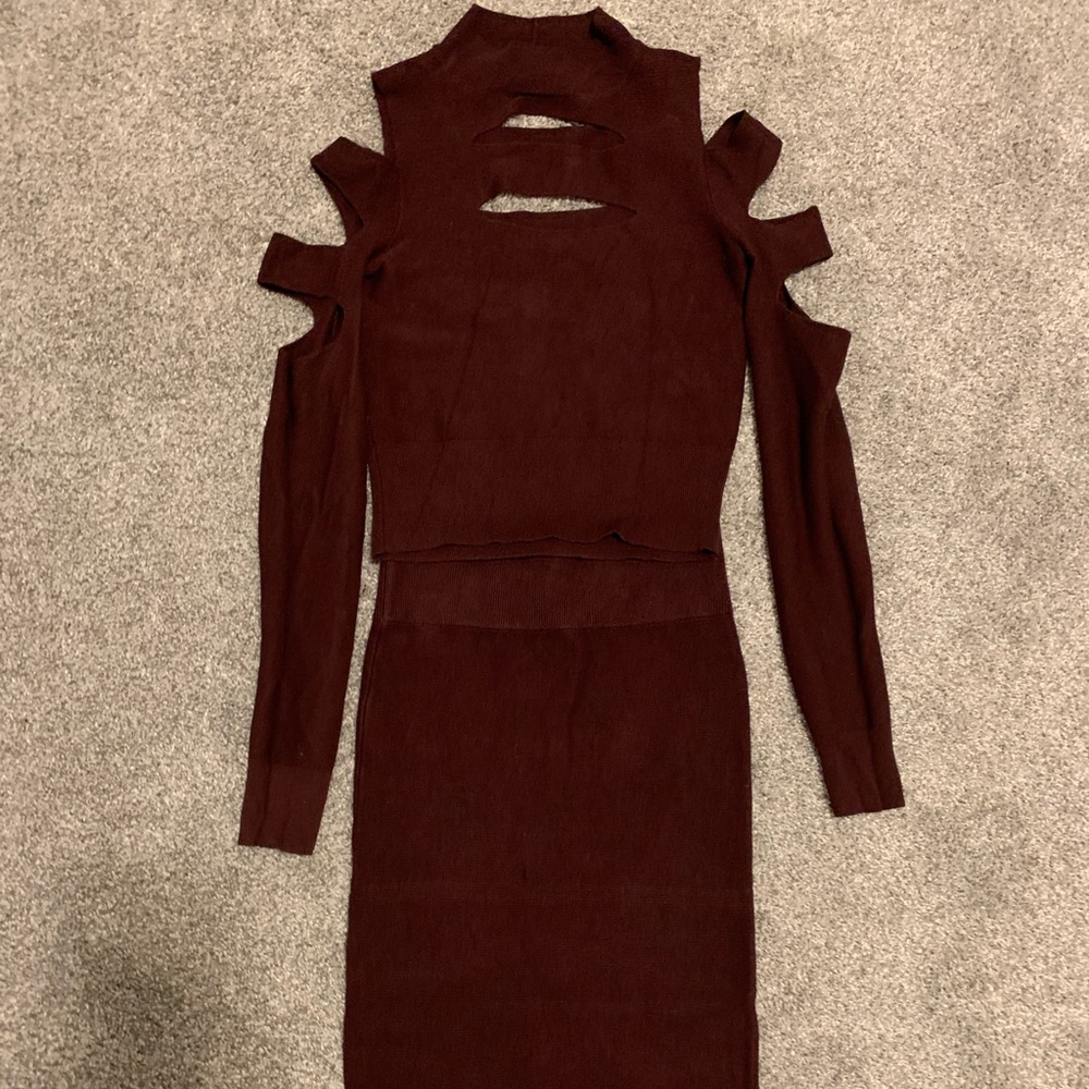 Express Pencil Skirt High Rise and Top
